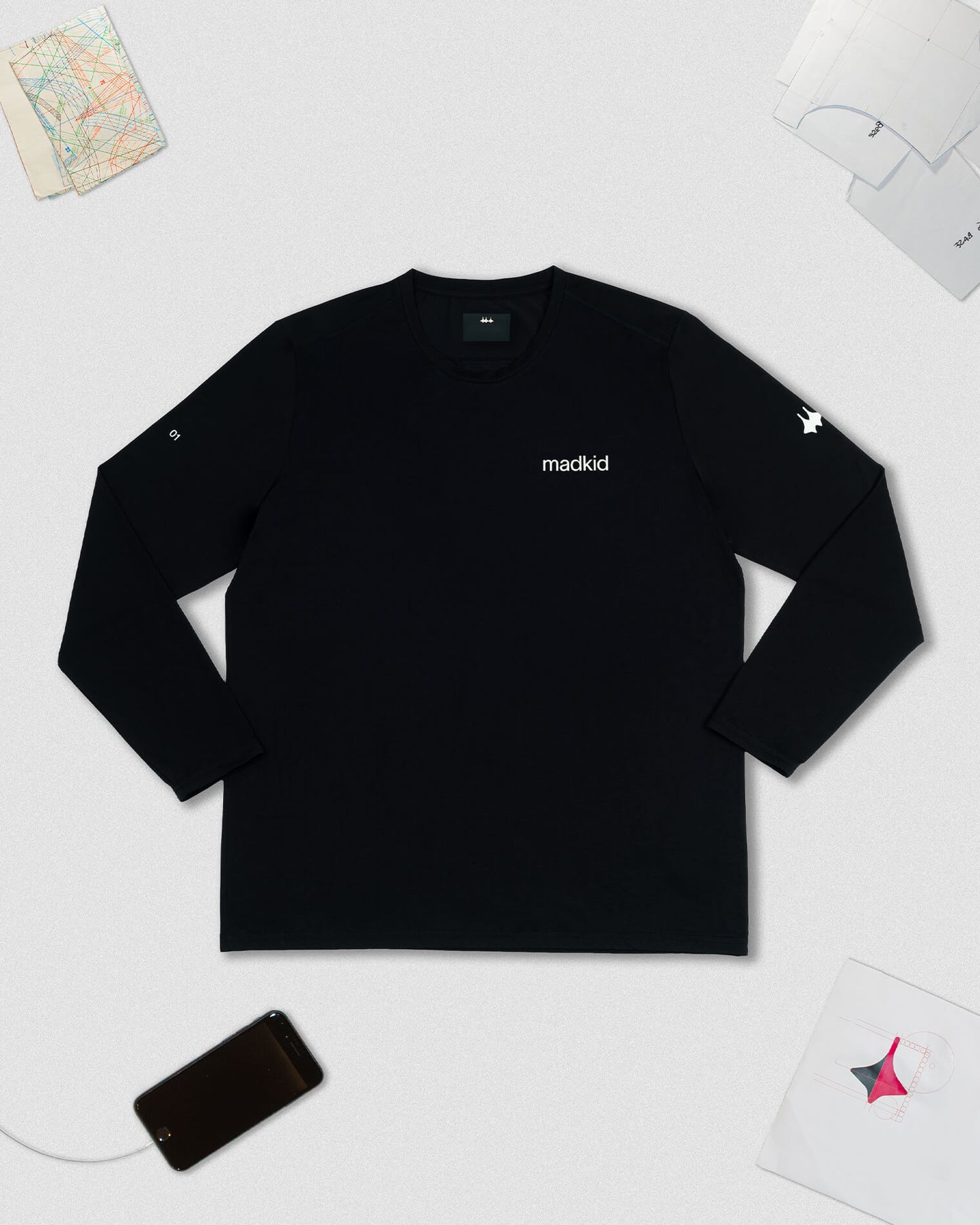 OG 01 MEN'S LONG SLEEVE TEE