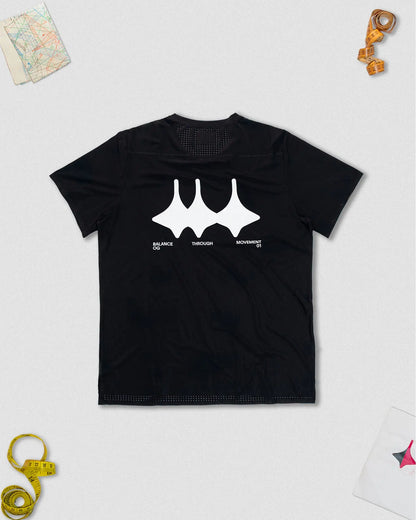 OG 01 men’s tee back view — breathable sports t-shirt designed for movement by Madkid