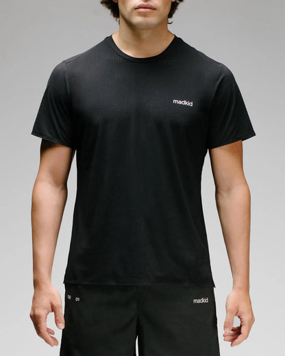 OG 01 men’s tee on model — performance t-shirt for training by Madkid
